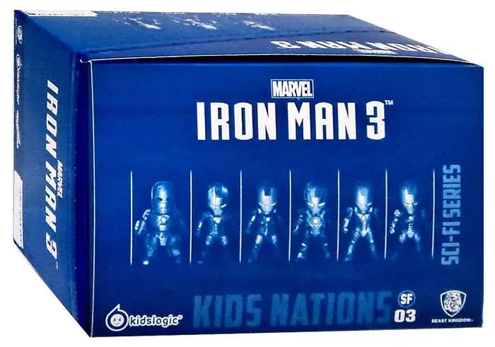 Iron Man 3 Kids Nations Sci-Fi Series Iron Man 3 Mini Figure Set