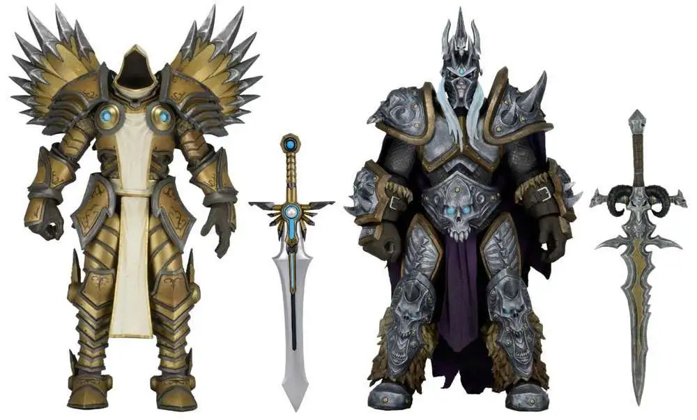 NECA Heroes of the Storm Series 2 Set of Tyrael Arthas Action