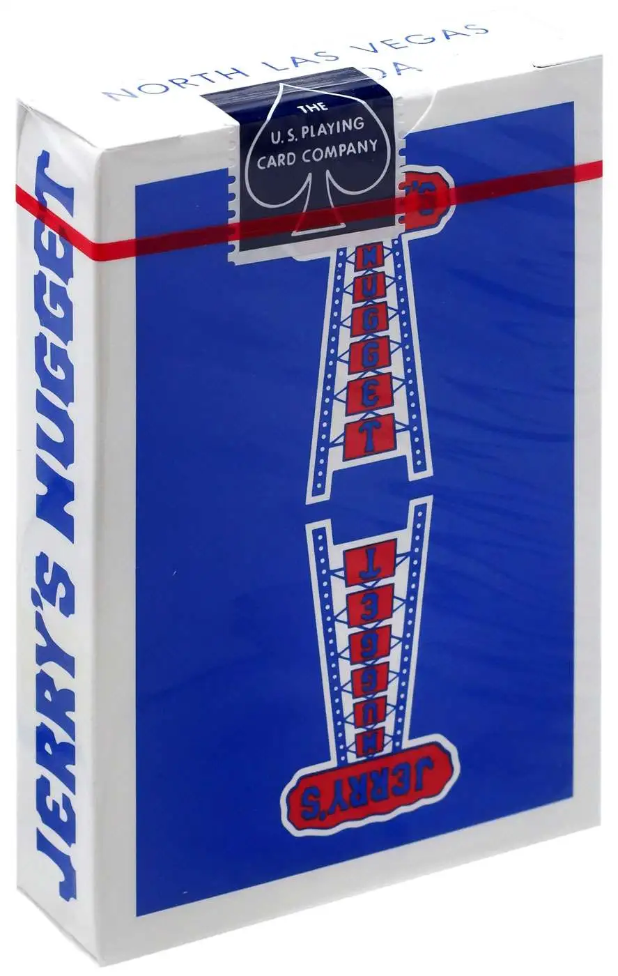 Jerrys Nugget Jerrys Nugget Limited Edition Playing Card Deck Blue