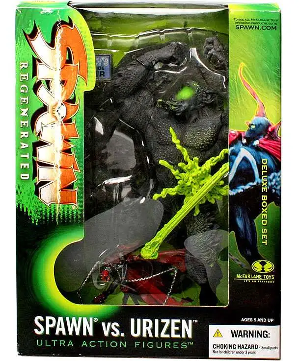 McFarlane Toys Spawn Series 28 Regenerated Spawn vs. Urizen Action