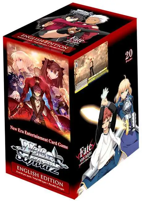 Weiss Schwarz Trading Card Game Fate Stay Night Fate Stay Night