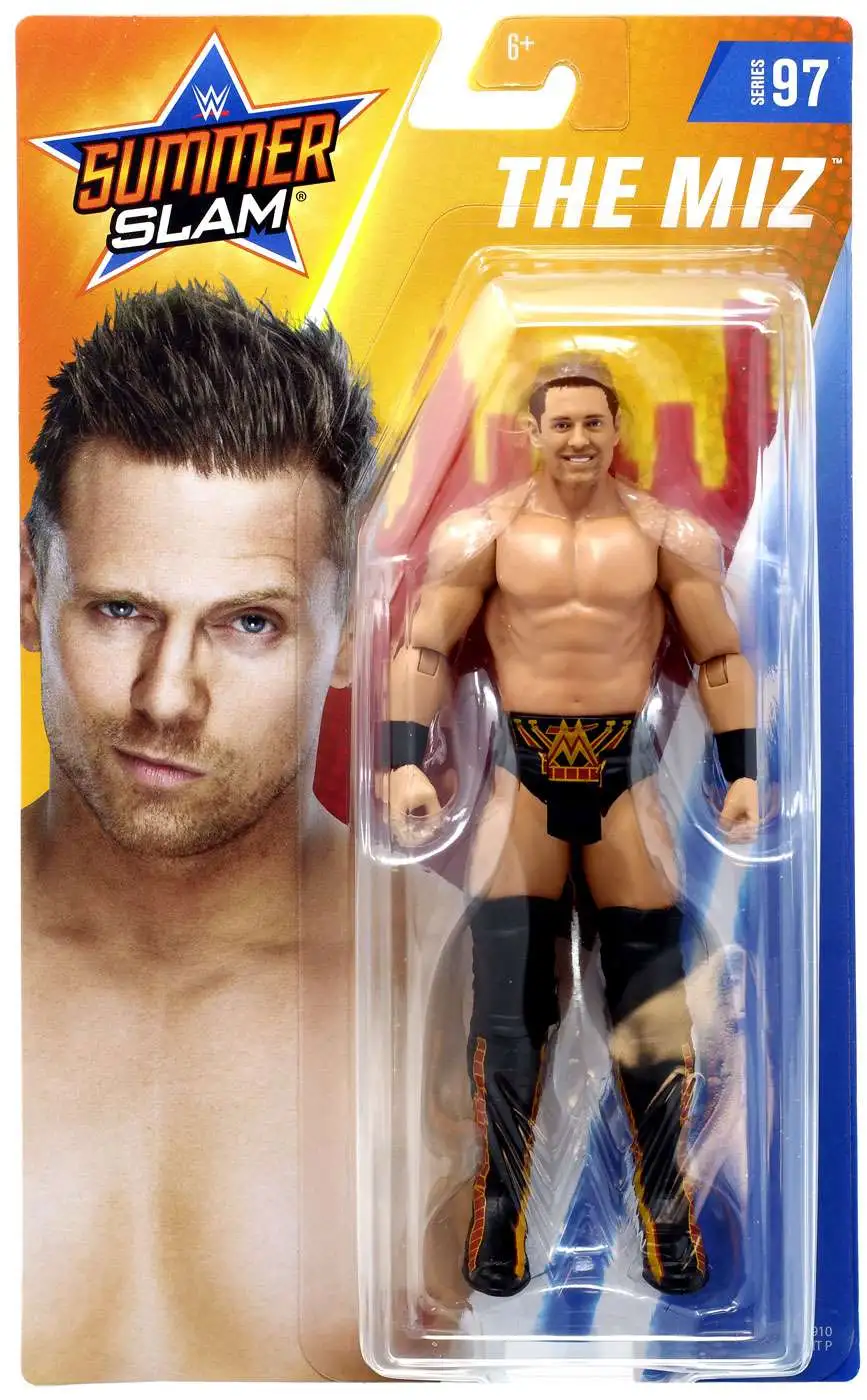 WWE Wrestling Series 97 The Miz 6 Action Figure Black Shorts