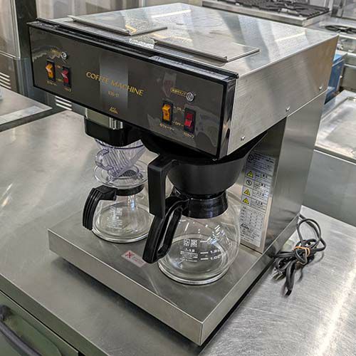 カリタ コーヒーマシン 15カップ用 幅200×奥行372×高さ470 [KW-25S