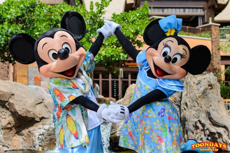 アウラニのミッキー＆ミニーが上海ディズニー新顔へと変更 |ディズニー