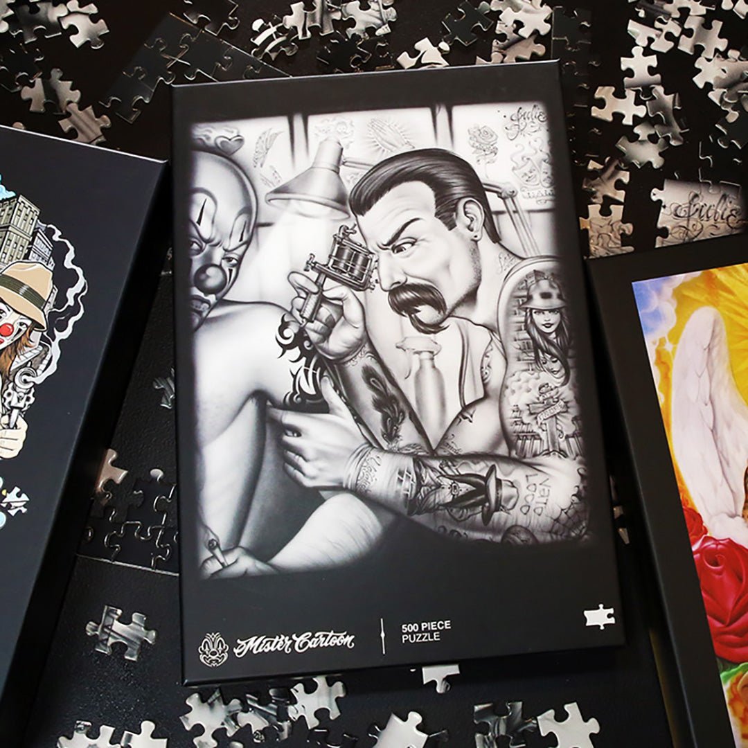 Mister Cartoon Puzzle - Tattoo