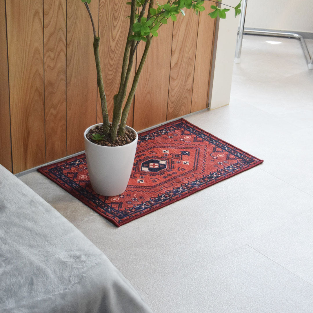 トライバルラグ ヴィンテージラグ ミニラグ バルーチ プリミティブ