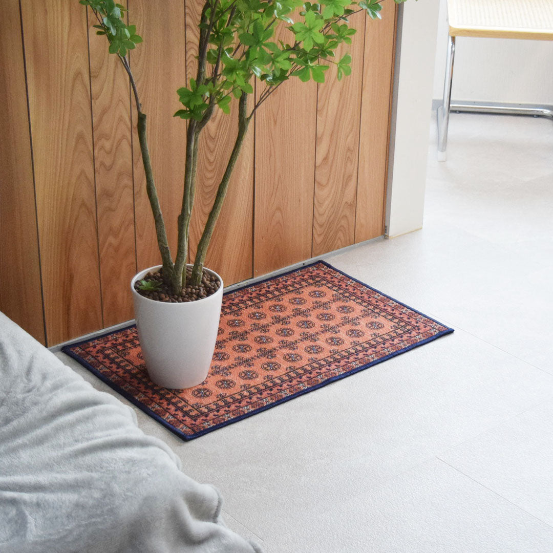 ヴィンテージ風ミニラグマット TOCORU Series アフガン ループ