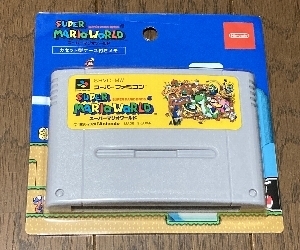 カセット型ケース付きメモ スーパーマリオワールド」: 今日のゲーム！！