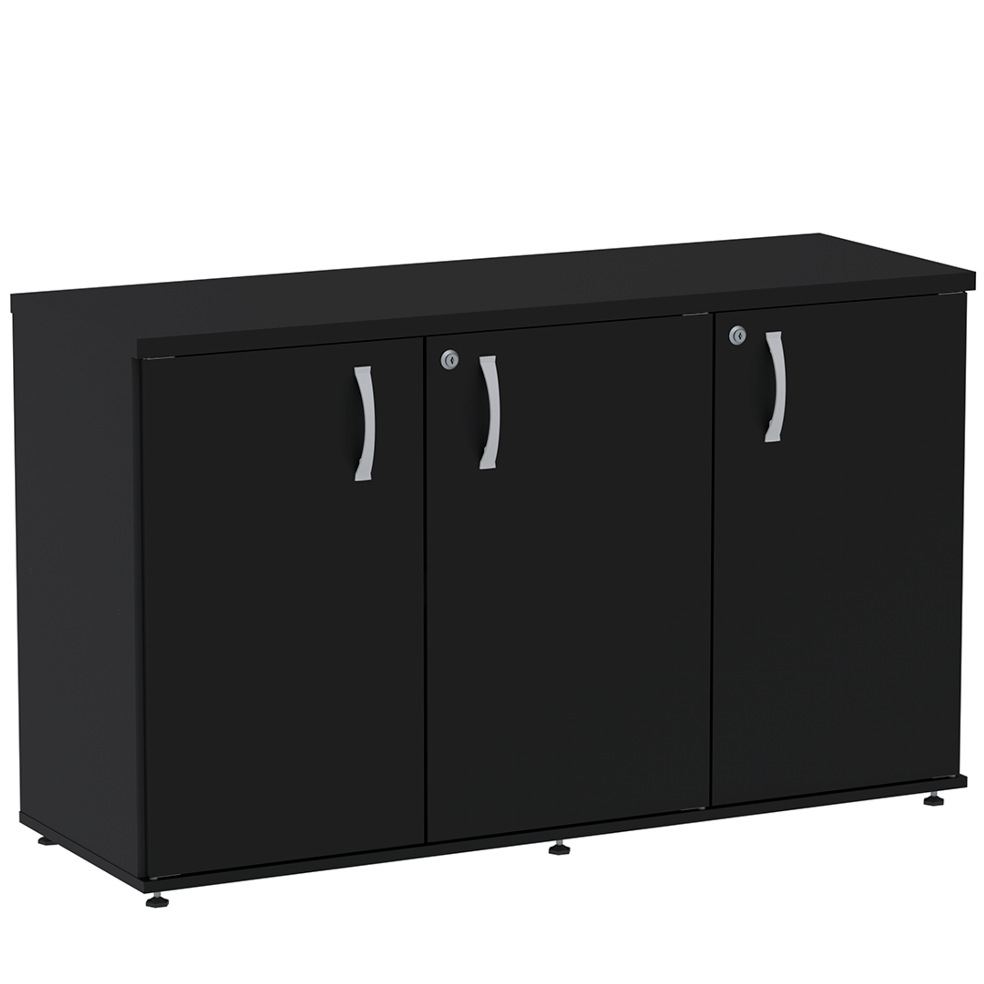 Armário Baixo Credenza PE25 Pandin 121,50 cm (largura) em MDP Cor