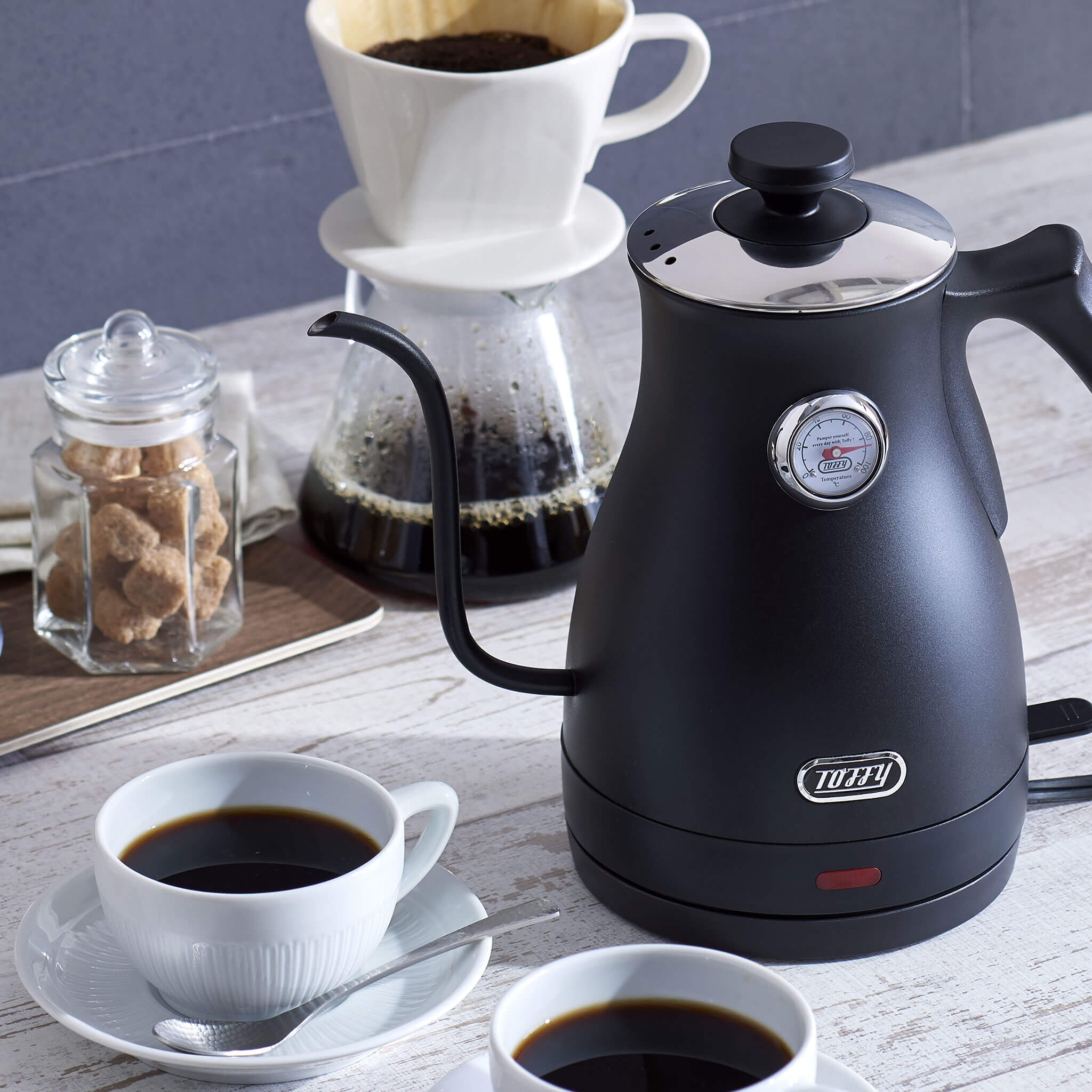 Toffy 温度計付きケトル ｜ Toffy公式オンラインショップ