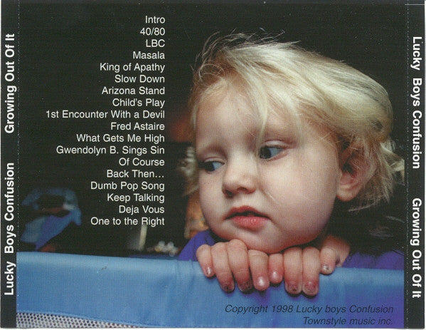 LUCKY BOYS CONFUSION Growing Out Of It Cd, VG+