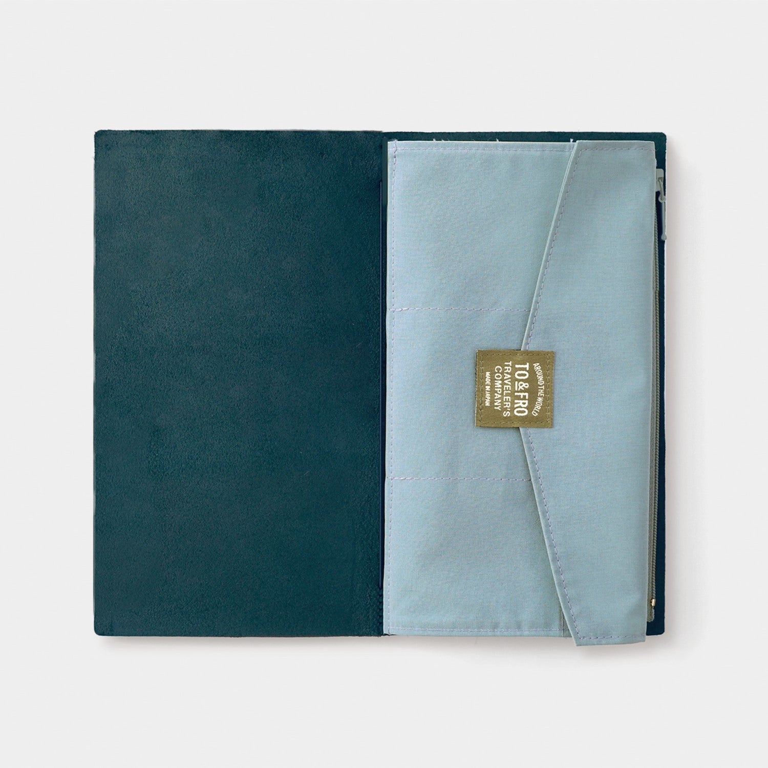 ZIPPER CASE traveler`s note size 【TRAVELER'S COMPANY×TO&FRO