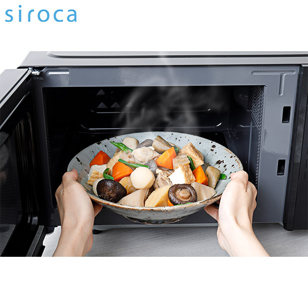 BBIQ特選ショップ | 【シロカ】 電子レンジ ブラック（SX-18D132）