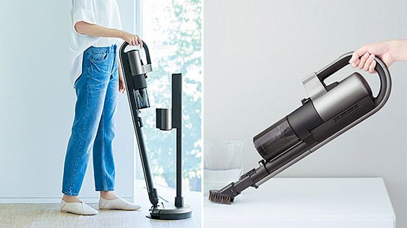 三菱電機】スティックにも、ハンディにも、ワンタッチでサッと使える