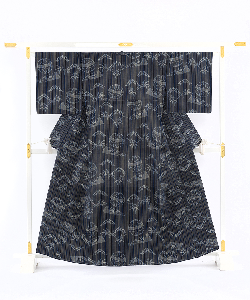 弓浜絣 綿着物 | 特選きものコレクション