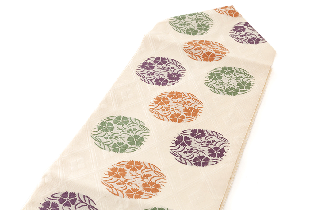 人間国宝 喜多川俵ニ作 夏九寸名古屋帯 | 特選きものコレクション