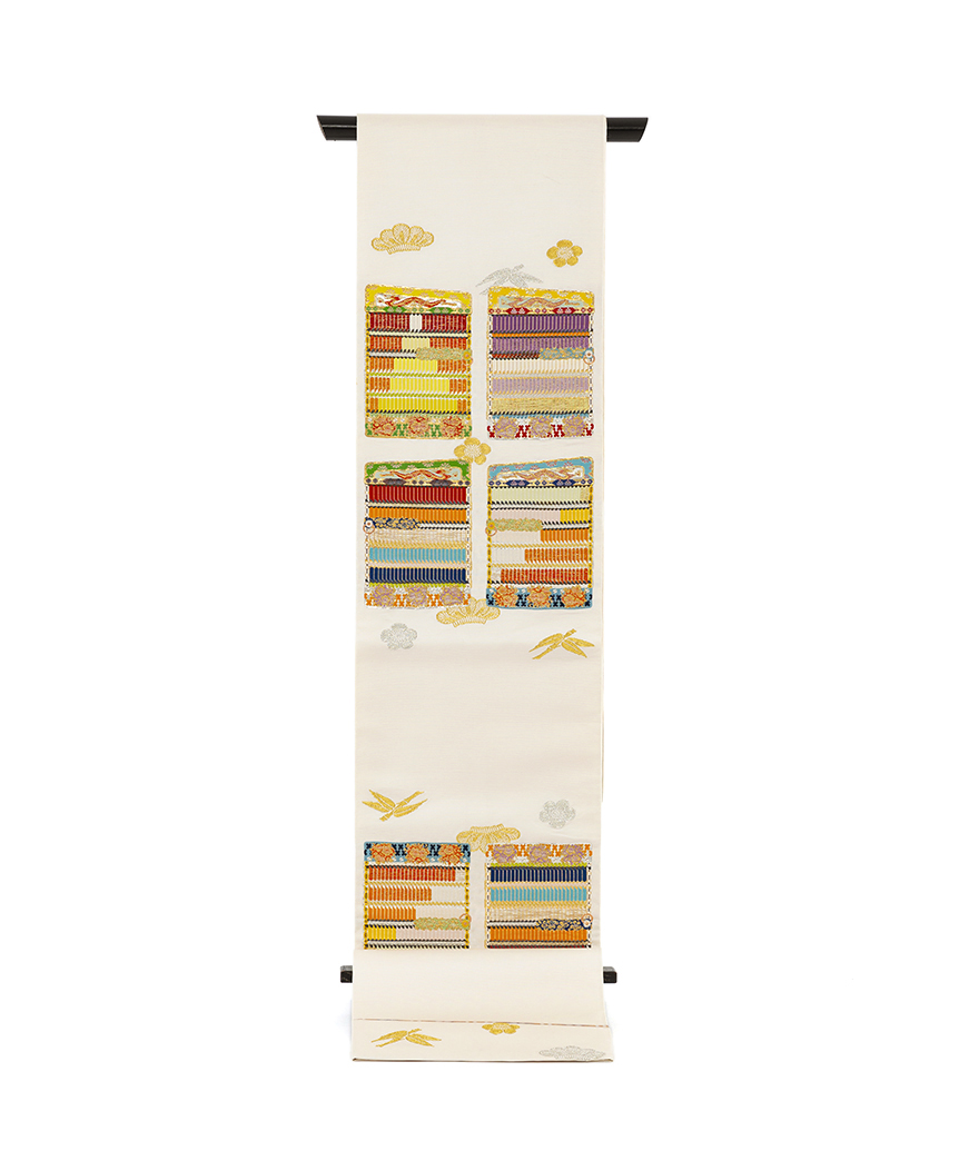 龍村光翔製（二代目 龍村平蔵） 袋帯 「鎧文錦」 | 特選きものコレクション