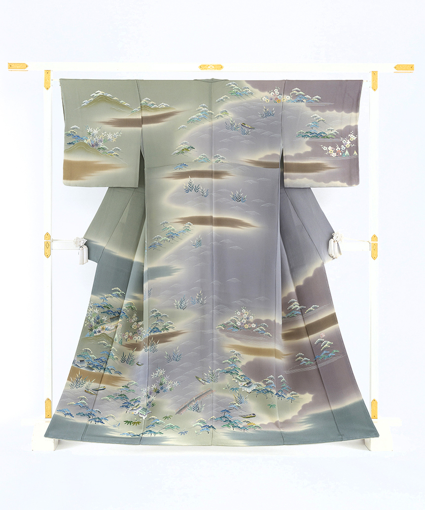 上野為二作 訪問着 | 特選きものコレクション