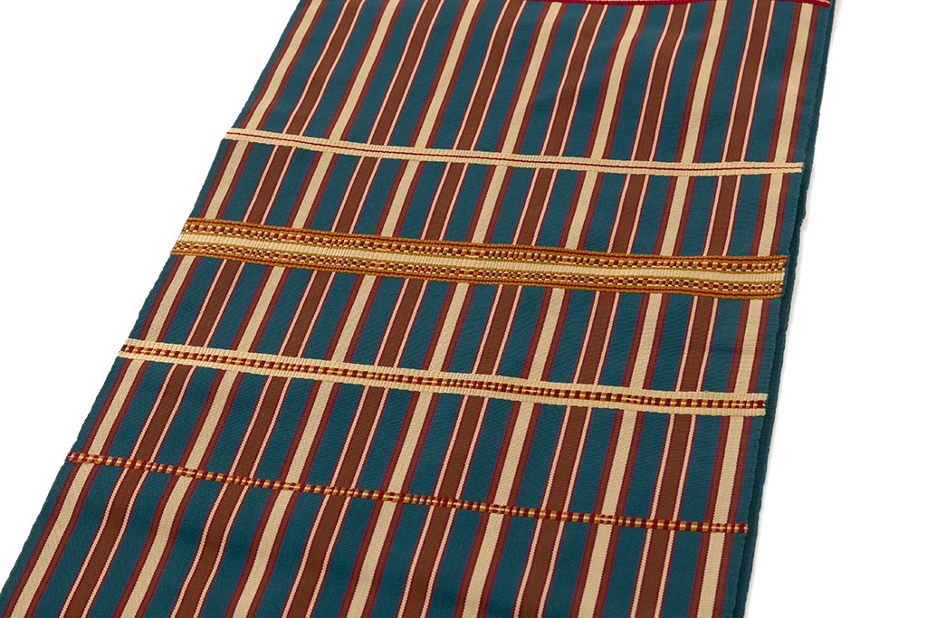 龍村平蔵製 袋帯 「名物吉野間道」 | 特選きものコレクション