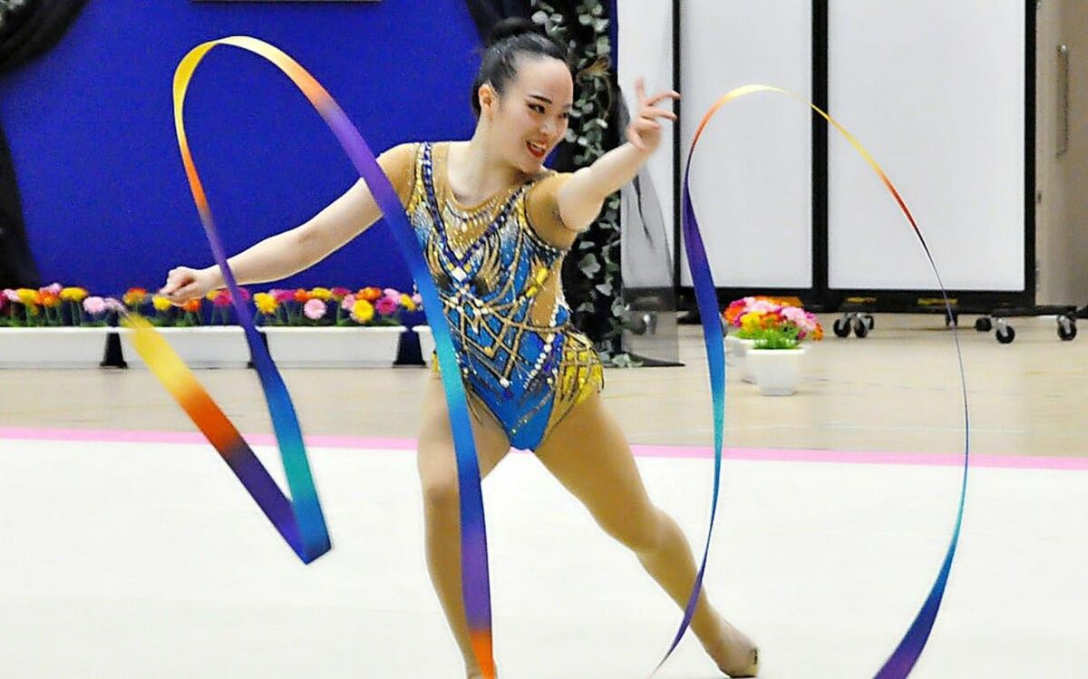 新体操国際大会選考会 松坂玲奈(小松島出身)がトップ 世界選手権代表