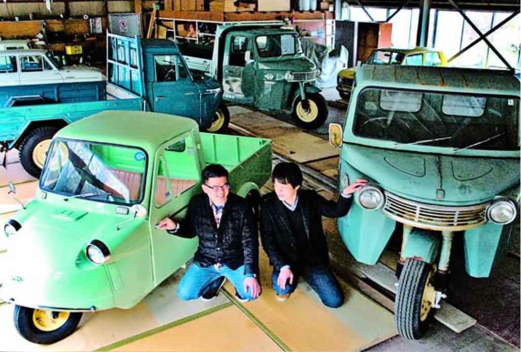 三輪トラックや65年式軽などレトロカー 愛好家団体が4月に徳島・石井町