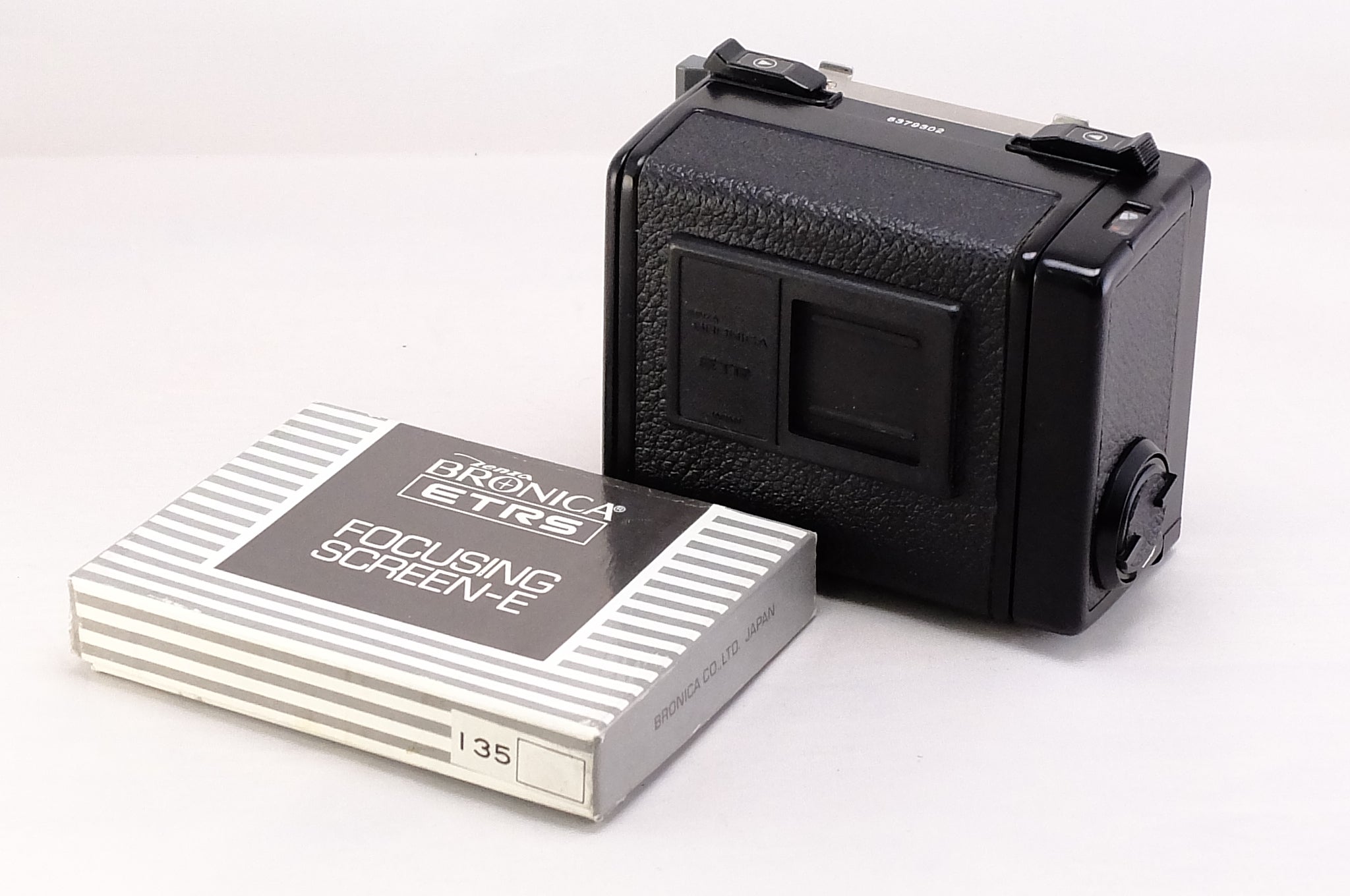 ZENZA BRONICA ETR 135N フィルムバック + 135 スクリーン 全面マット