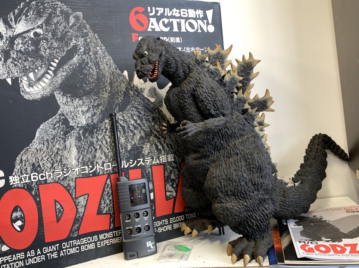 東京マルイ R/C 初代ゴジラ 1/100スケール＜元箱・説明書付き
