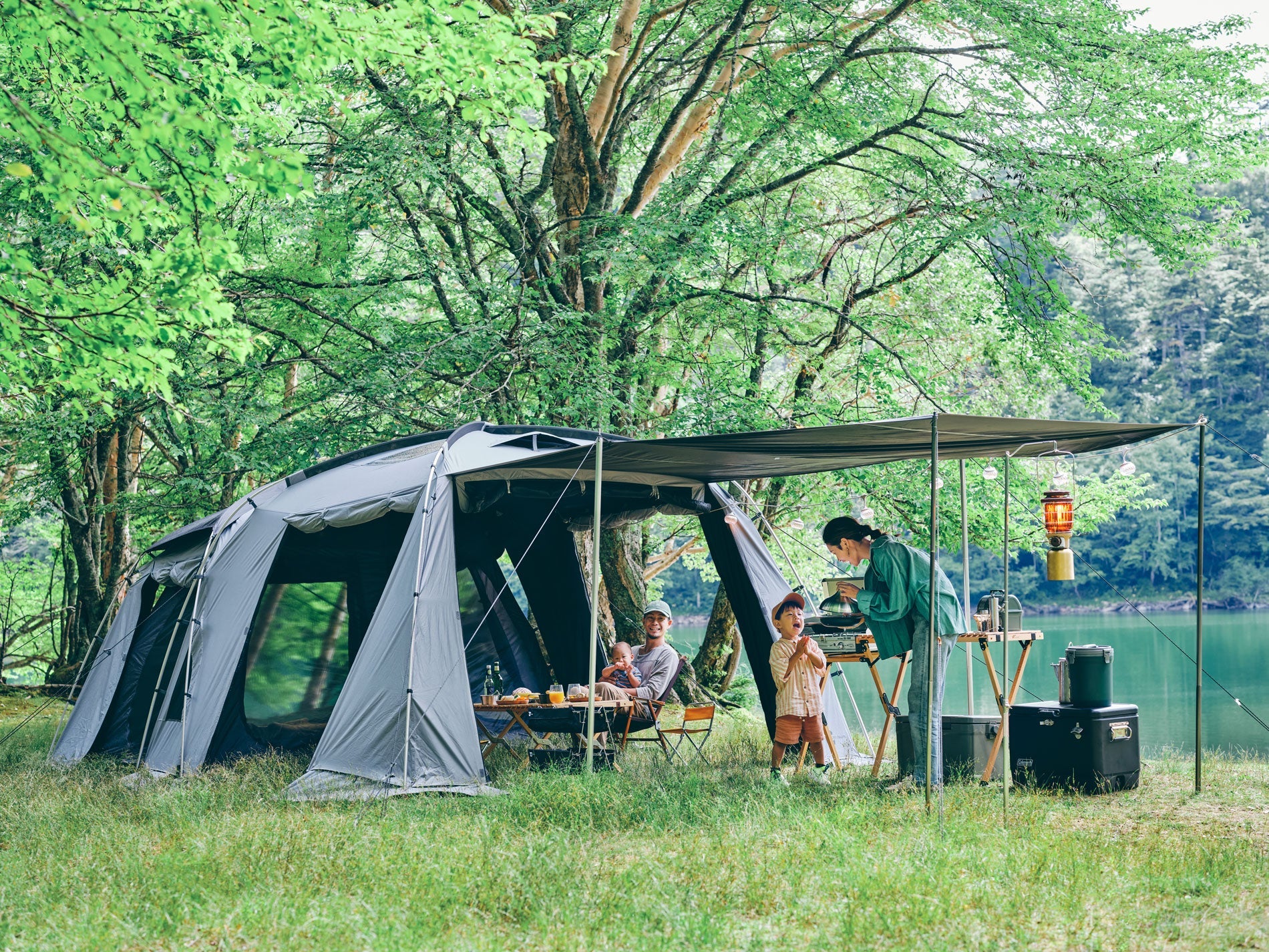 セレニティ2ルームテント スタンダードセット – TOKYO CRAFTS