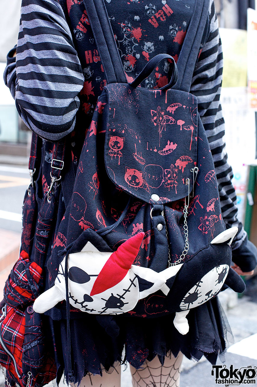 Gothic Harajuku Style w/ Hangry & Angry, h.NAOTO & Spider Web