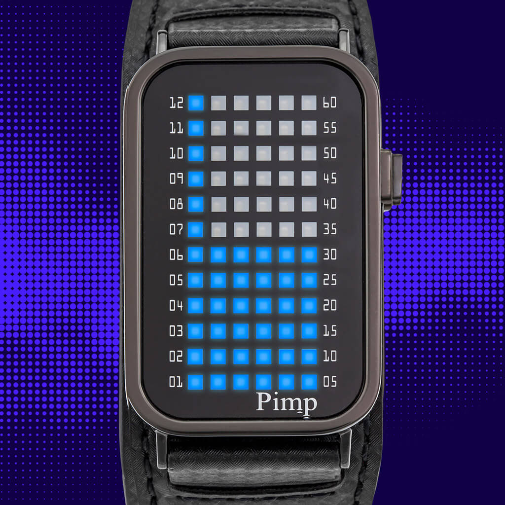 Urban LED Watch Design | Pimp P2 Pusher | Tokyoflash Japan