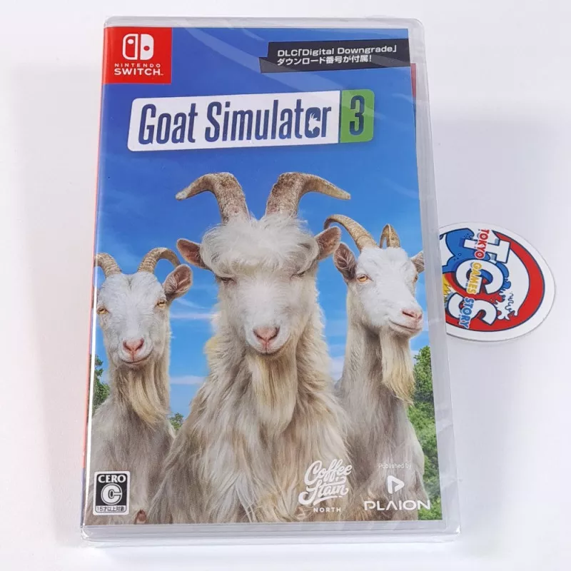 Goat Simulator 3 Nintendo Switch Japan New (Game in Multi-Language