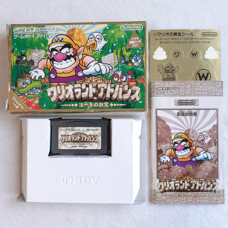 ワリオランドアドバンス ～ヨーキのお宝～ Game Boy Advance GBA Japan