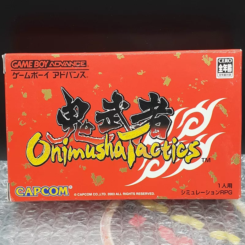 鬼武者タクティクス Game Boy Advance GBA Japan Ver. Capcom TBE+Reg.Card