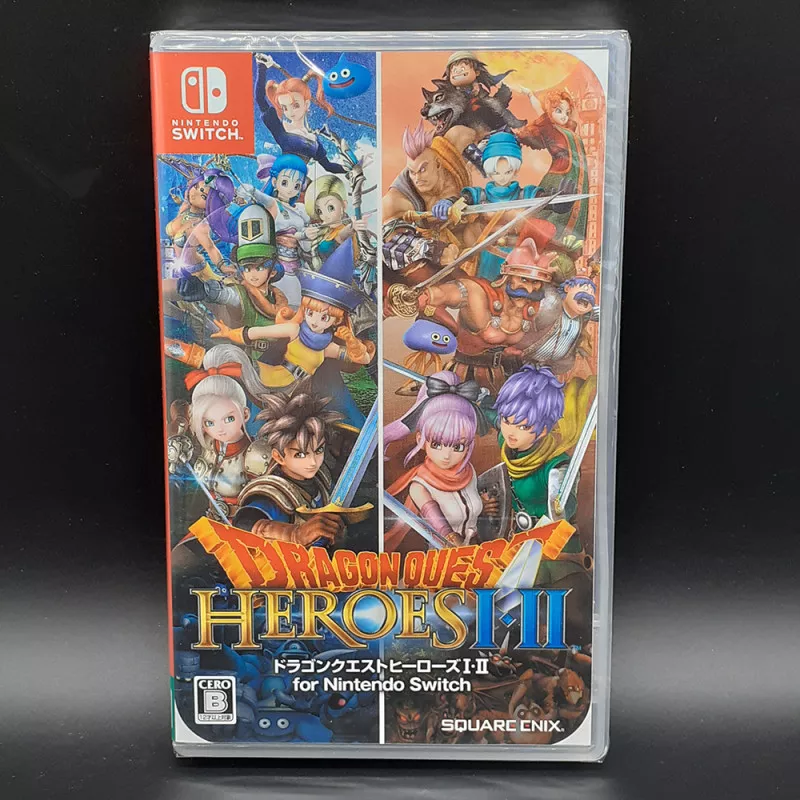 ドラゴンクエストヒーローズI・II Nintendo Switch Japan Game NEW