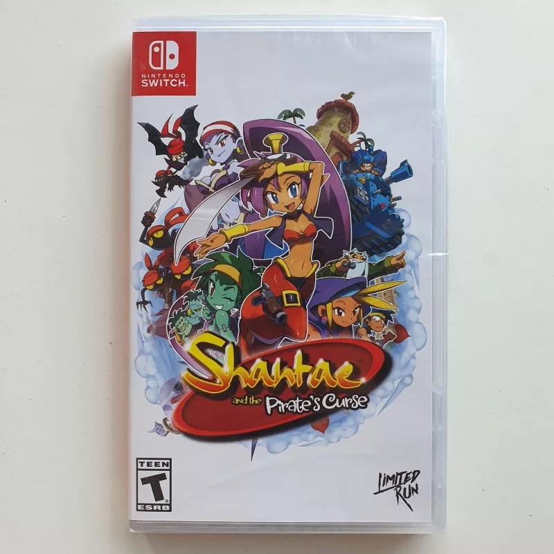 Shantae and the Pirate's Curse Nintendo Switch US vers. NEW