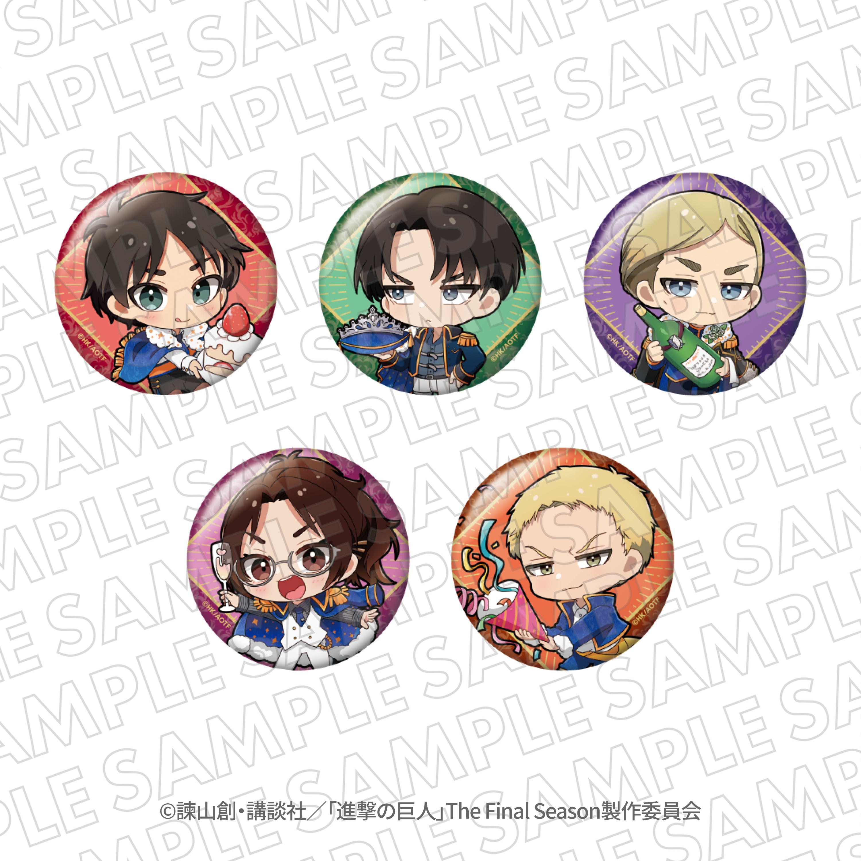 TVアニメ『進撃の巨人』×エスクリ第3弾 限定コラボグッズ – TG MALL