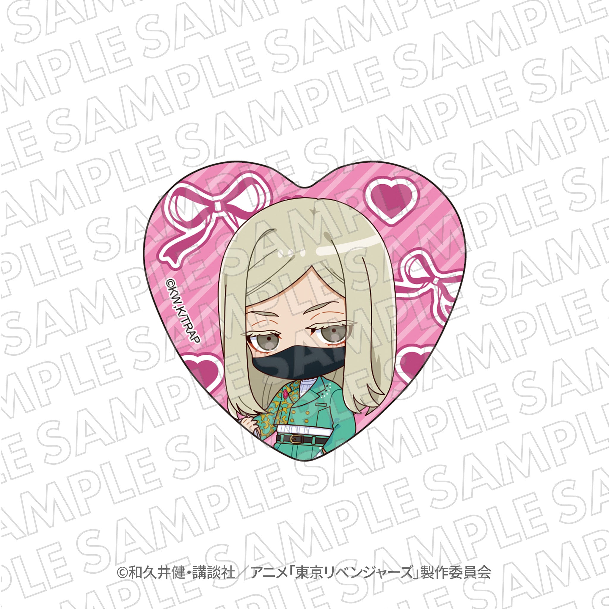 東京リベンジャーズ』エスクリコラボ ミニキャラホログラムハート缶