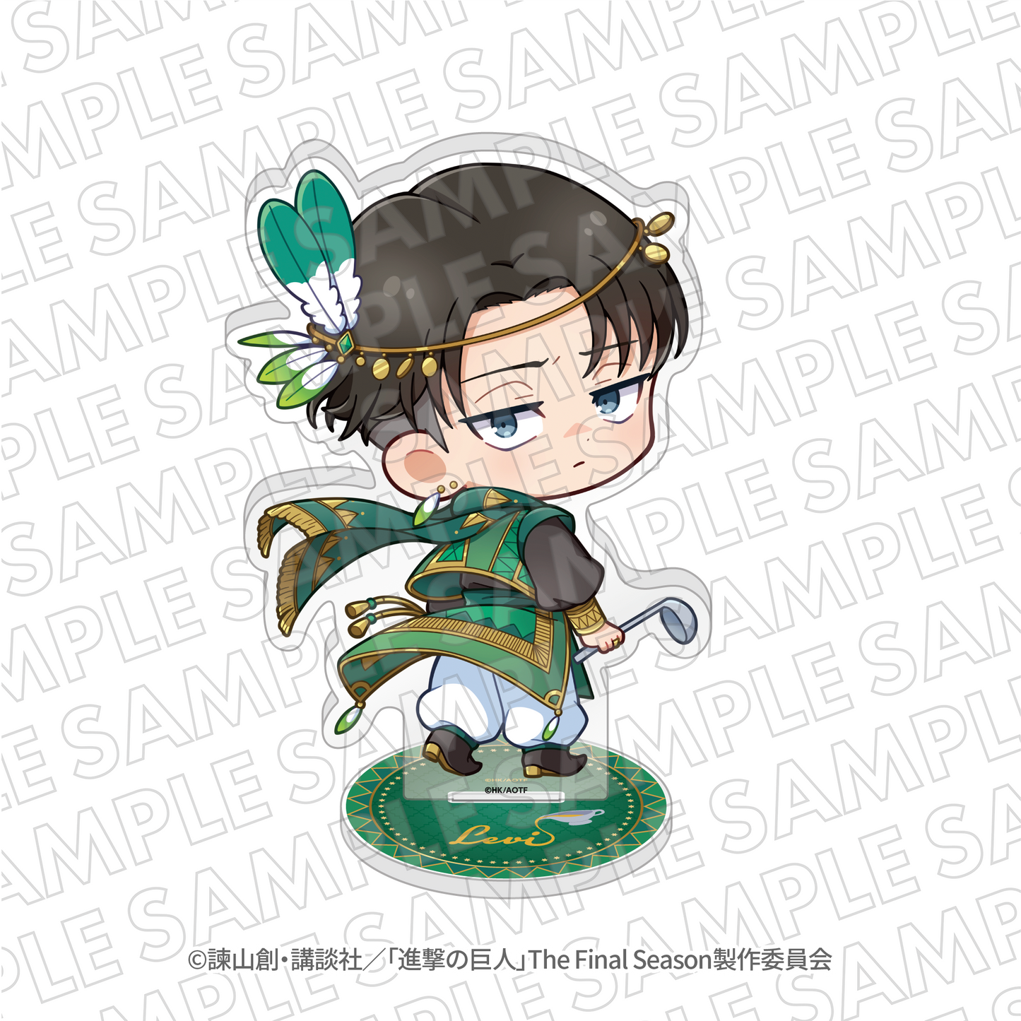 進撃の巨人 リヴァイ きゃらドリ 赤ちゃん アクリルスタンド 進撃の