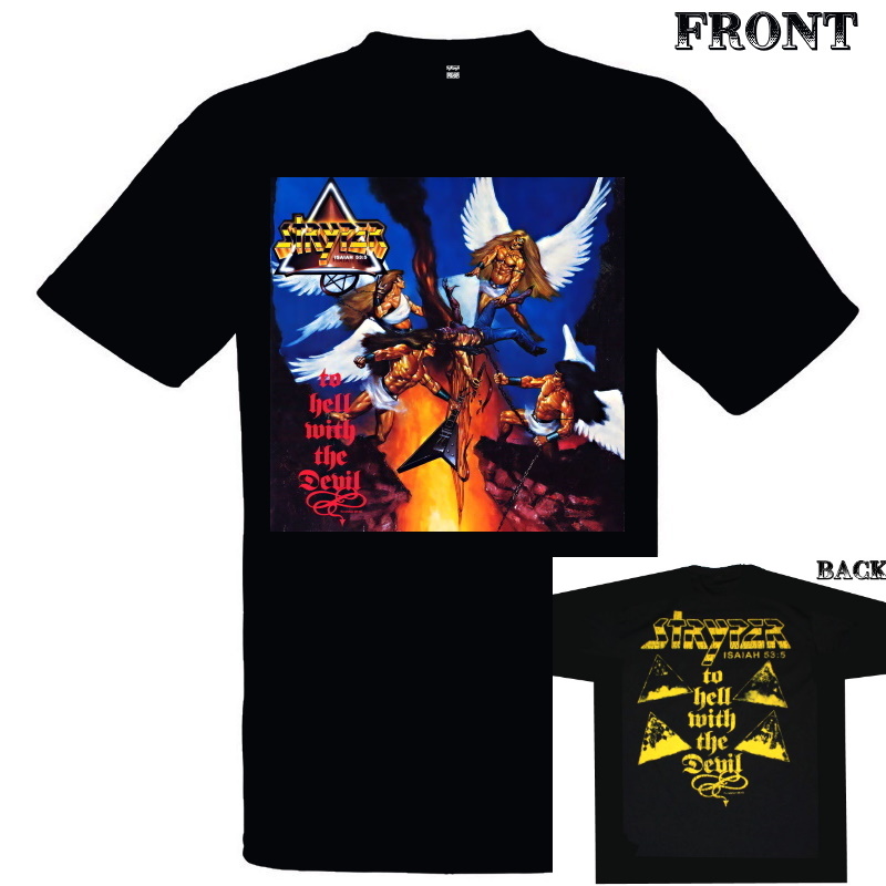 STRYPER】ロックTシャツ メンズ バンドTシャツ メンズ STRYPER To Hell