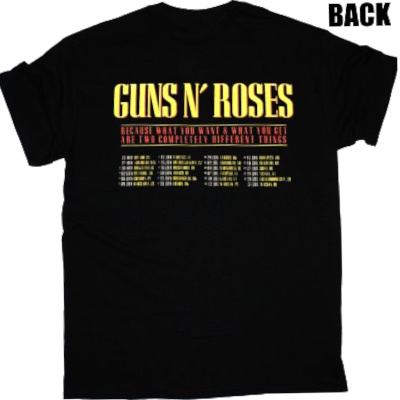 Guns N'Roses】ロックTシャツ メンズ バンドTシャツ メンズ Guns N