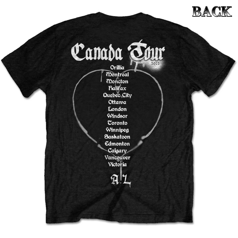 AVRIL LAVIGNE 】ロックTシャツ メンズ バンドTシャツ メンズ AVRIL