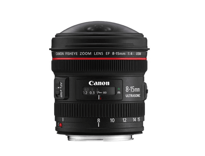 レンタル]Canon EF8-15mm F4L フィッシュアイ USM | ズームレンズを