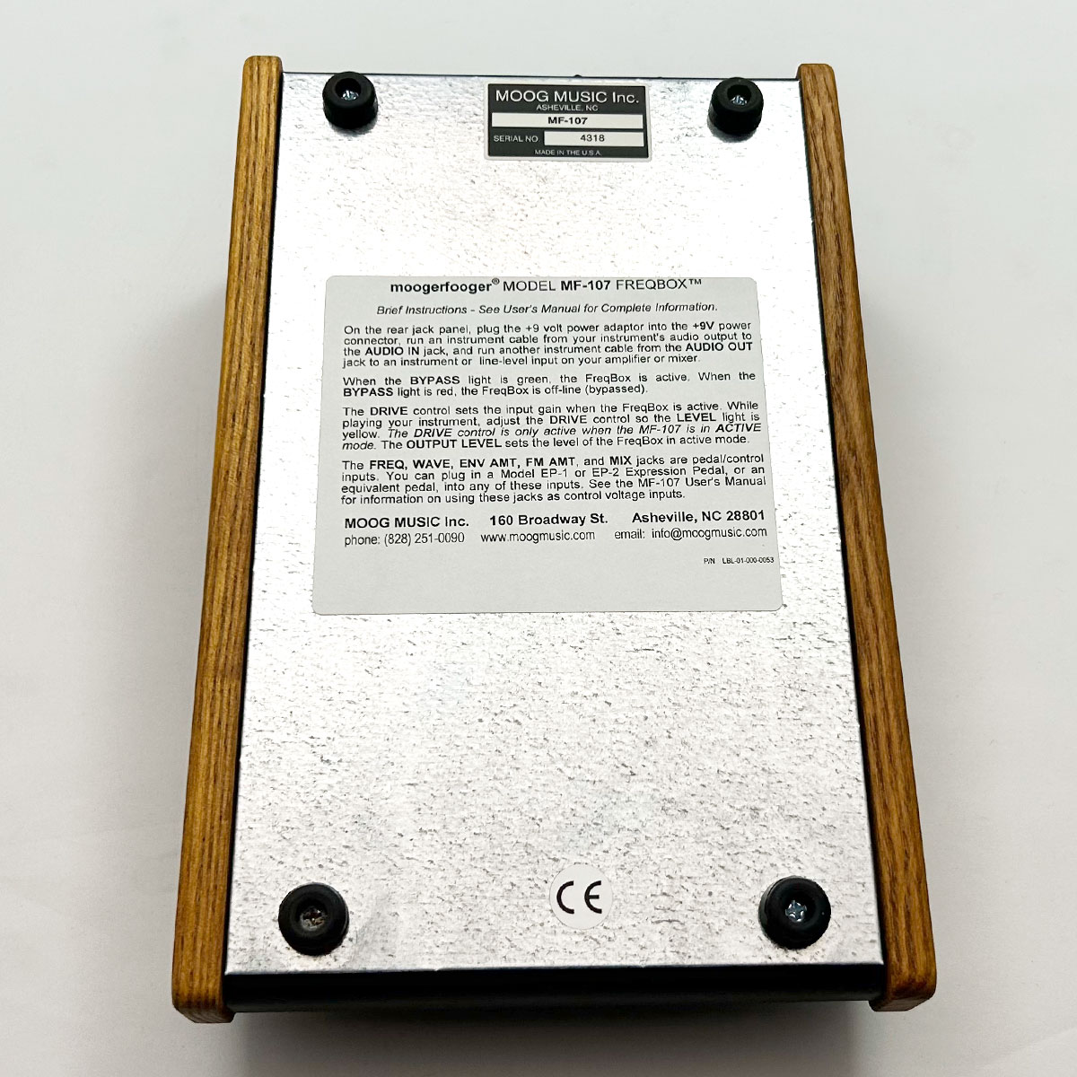 Moog moogerfooger MF-107 FreqBox (管理番号：799) - TOKYO EFFECTOR