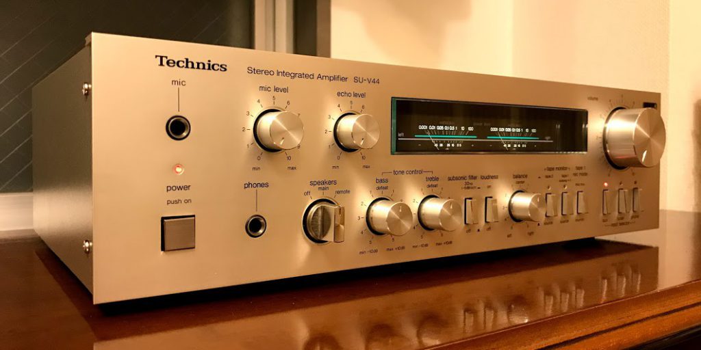 イチオシのVUメーター付きアンプ テクニクスSU-V44 | Tokyo Garden