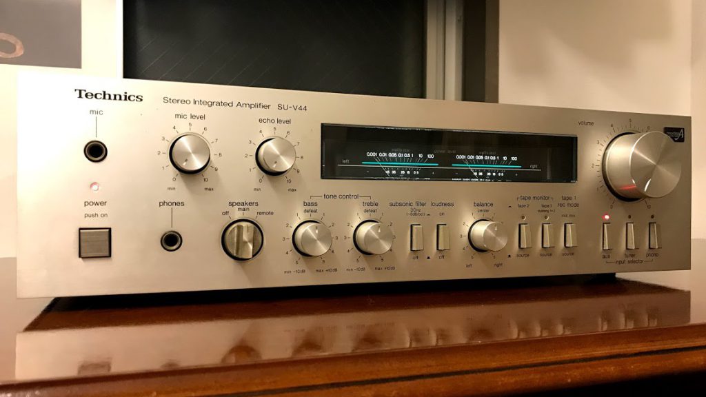 イチオシのVUメーター付きアンプ テクニクスSU-V44 | Tokyo Garden