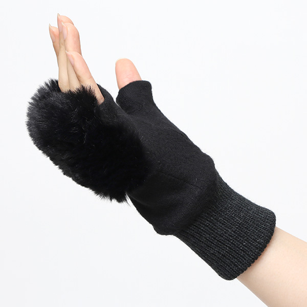 東京ヒマワリ / クロダ(KURODA) 【WOMEN】 フェイクファー付き