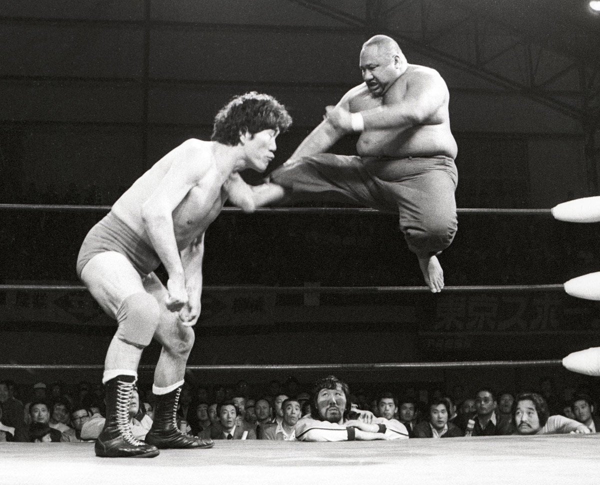 昭和～平成スター列伝】ジャイアント馬場がブチ切れ暴走 39度目防衛