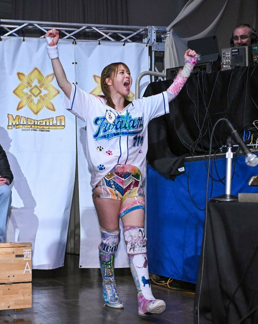 1ページ目】【マリーゴールド】岩谷麻優 初陣で階段落ちも…高橋奈七永