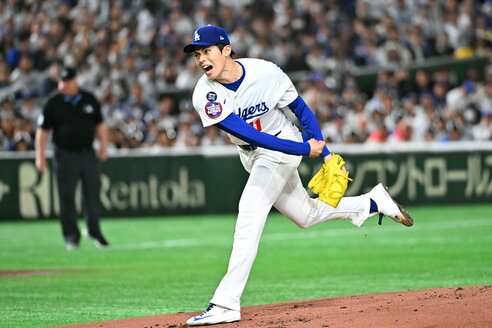 佐々木朗希メジャー初登板は大荒れ5四球…球数かさんで3回1失点で