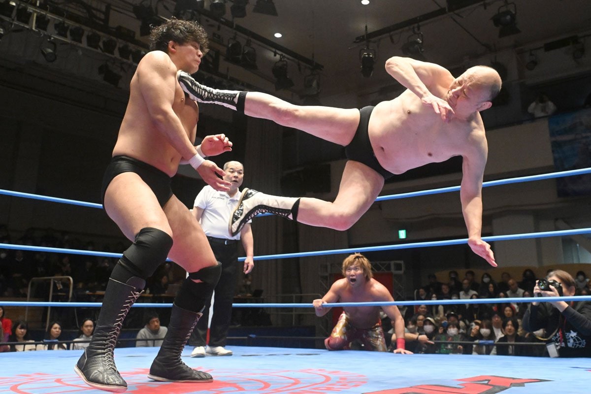 全日本】渕正信がデビュー50周年＆70歳記念大会で盛大に散る「長く